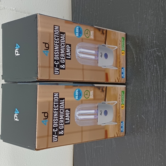 4id Other - NIB 2 UV-C DISINFECTION AND GERMICIDAL LAMP